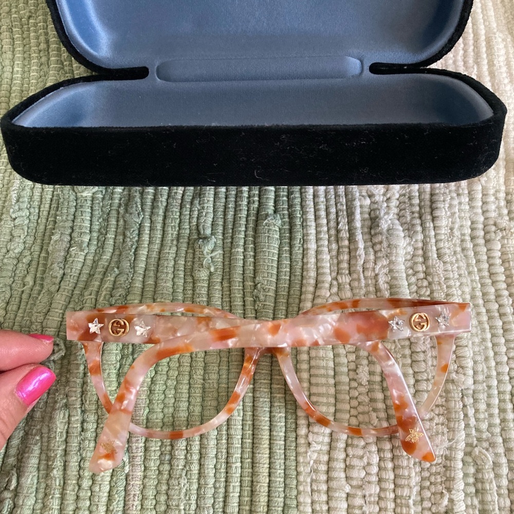 Gucci Women's eyeglasses- Brown and Cream - Picture 7 of 10